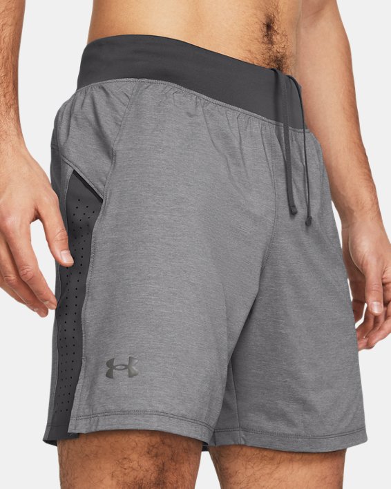 Men's UA Launch Elite 7'' Shorts in Gray image number 4